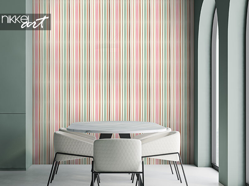 Wallpapers Stripes texture. Seamless geometric pattern. Bright colors and simple shapes. Trendy seamless pattern designs