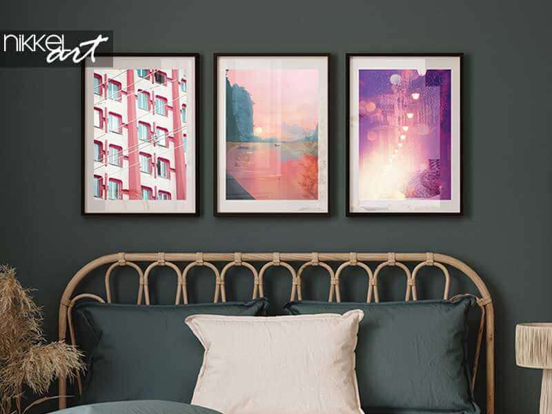 Gallery Walls Candy pink