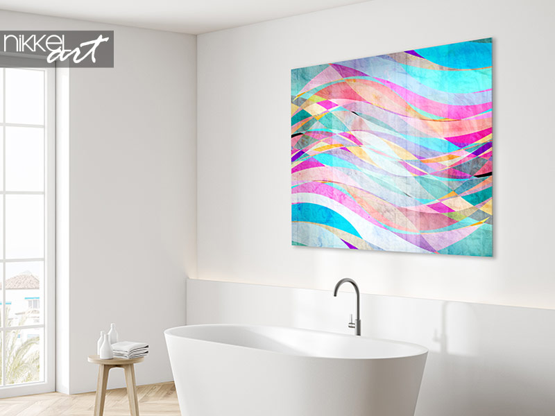 Acrylic prints abstract wave