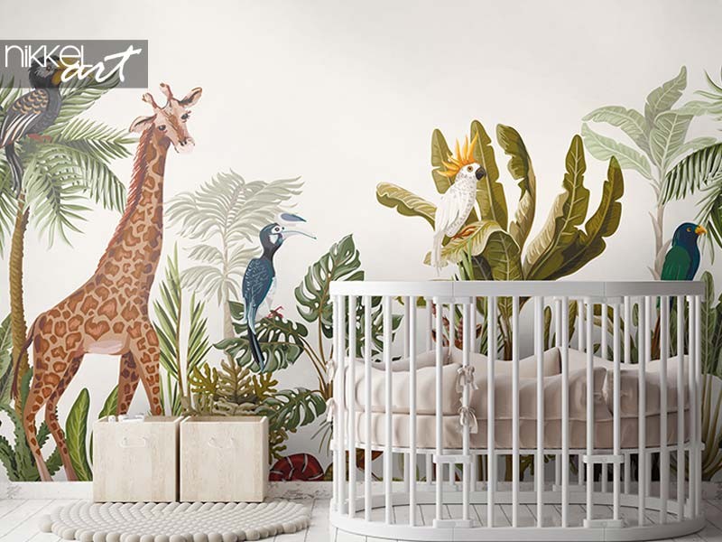 33 x wallpapers and wall mural inspiration for the kids’ room